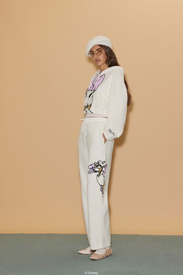 Disney Daisy Duck Faux Shearling Pants